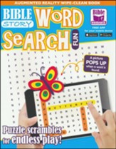 Bible Story Word Search Fun: An  Augmented Reality Wipe-Clean Book