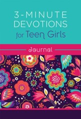 3-Minute Devotions for Teen Girls Journal - Slightly Imperfect