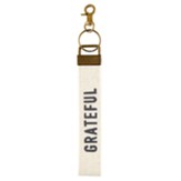 Grateful Canvas Keychain Wristlet