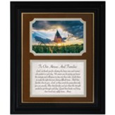 To Our Heroes And Families, Framed Prayer