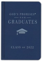 NKJV God's Promises for Graduates: Class of 2022--hardcover, navy