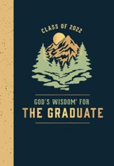 NKJV God's Wisdom for the Graduate: Class of 2022--hardcover, mountain