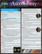 Astronomy: Quickstudy Laminated  Reference Guide to Space, Our Solar System, Planets and the Stars (Second Edition, Enlarged/Expan)