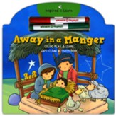 Away in a Manger: Wipe-Clean Color Play & Learn