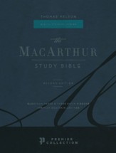 ESV MacArthur Study Bible, 2nd Edition--premium goatskin leather, brown