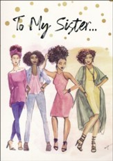 To My Sister, Maya Angelou, Friendship Cards, Box of 6