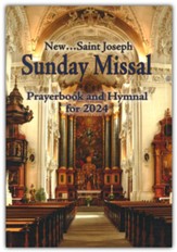 St. Joseph Missal Prayerbook and Hymnal for 2024: American Edition