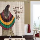 Blessed Life Shower Curtain