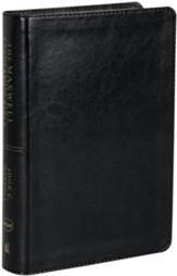 NKJV Maxwell Leadership Compact Bible, Third Edition, Comfort Print--soft leather-look, black