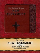 St. Joseph New Testament: New Catholic Version, Imitation Leather, Brown