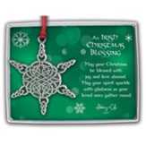 Celtic Snowflake Ornament With Gift Box