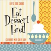 Eat Dessert First, Retro Kitchen, Napkins, Pack of 20