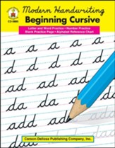 Modern Handwriting: Beginning Cursive, Grades 1 - 3