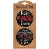 Nurse Car Coaster Set