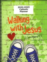 God's Word in Time Scripture  Planner: Walking with Jesus 2nd  Corinthians 5:7 Elementary Teacher Edition (NAB Version;  August 2022 - July 2023)