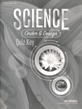 Science: Order and Design (Grade 7) Quiz Key