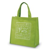 Faith Tote Bag, Green