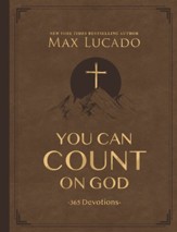 You Can Count on God, Large Text Leathersoft: 365 Devotions