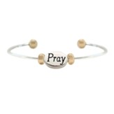 Pray Bracelet, Two Toned