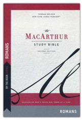 By the Book Series: MacArthur, Romans, Paperback, Comfort Print: Unleashing God's Truth One Verse at a Time