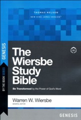 By the Book Series: Wiersbe, Genesis, Paperback, Comfort Print: Be Transformed by the Power of God's Word