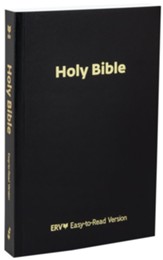 ERV Economy Bible--flexible cover, black