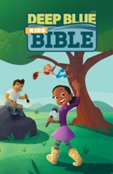 CEB Deep Blue Kids Bible Wilderness Trail Hardcover