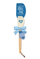 Your Love Has Given Me Great Joy Spatula Gift Set, Blue