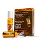 Amber Anointing Oil Gift Box Set, Gold