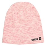 Survivor Women's Soft Cotton Lined Knitted Beanie, Pink