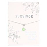 Survivor Iced Lime Opal Necklace