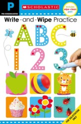 Write and Wipe Flip Book: ABC 123