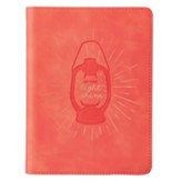 Let Your Light Shine Handy Journal, Coral