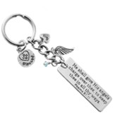 He Shall Give His Angels Keyring with Charms