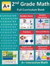 A+ Math 2nd Grade Math Full Curriculum Textbook (eBook) - PDF Download [Download]