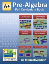 A+ Math Pre-algebra (7th/8th Grade) Full Curriculum Textbook (eBook) - PDF Download [Download]