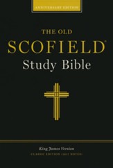 Old Scofield Study Bible Classic  Edition, KJV, Genuine Leather black