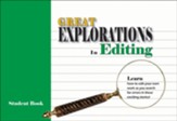 Great Explorations In Editing  Series,  Student Book 1