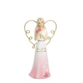 Daughter You Are So Loved Angel Holding Flowers Figurine
