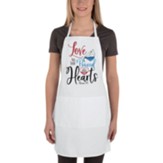 Love has Been Poured into Our Hearts  Cooking Apron