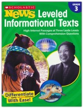 Scholastic News Leveled Informational Texts, Grade 3
