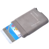 Man of God Card Blocker RFID Auto Wallet, Gray