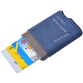 Man of God Card Blocker RFID Auto Wallet, Navy