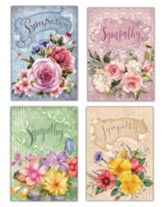 Sympathy Boxed Cards, Vintage Florals