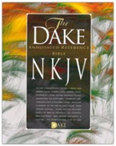 NKJV Dake Bible, Bonded Leather Black