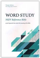 NKJV Word Study Reference Bible, Comfort Print--hardcover
