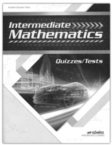 Intermediate Mathematics Quiz and  Test Book, Grade 7