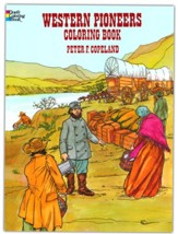 Western Pioneers Coloring Book