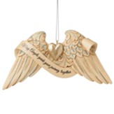 Wedding Angel Wings Ornament