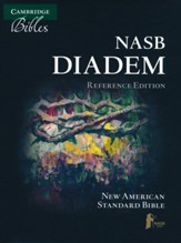 NASB Diadem Reference Edition--edge-lined calfskin leather, forest green